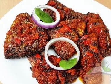 PEPPERED FISH with VEGGIES